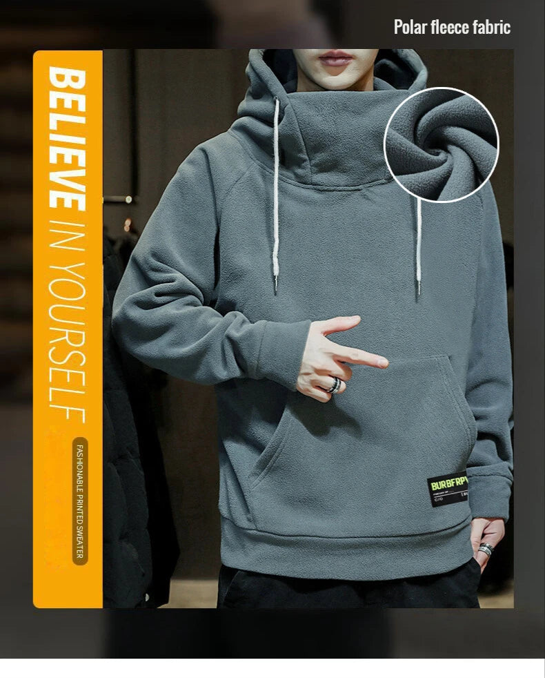 Straßen Hoodie | Übergroßer warmer Kapuzenpullover