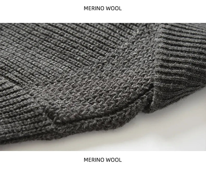 Rens Strickjacke aus Merinowolle | Geknoteter Cardigan