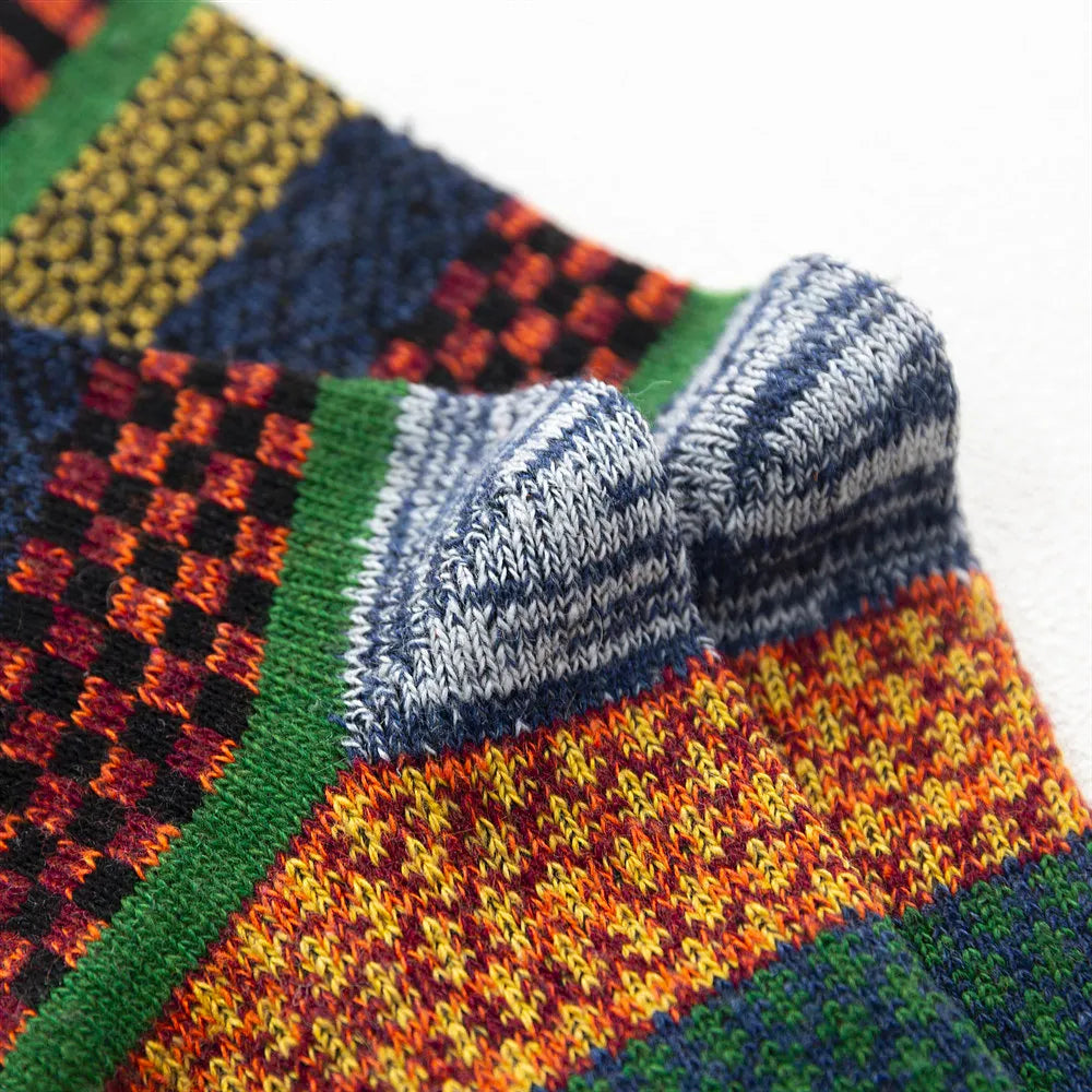 Retro Woolies | Warme und bequeme Socken mit stilvollem Design