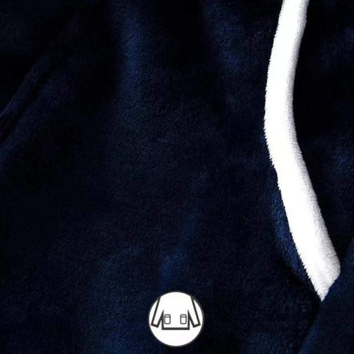 flauschiger Bademantel | Bequemer Flanell-Bademantel für Herren