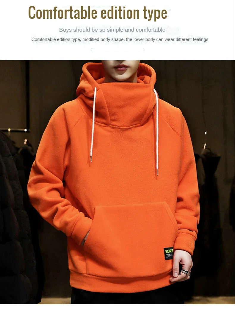 Straßen Hoodie | Übergroßer warmer Kapuzenpullover