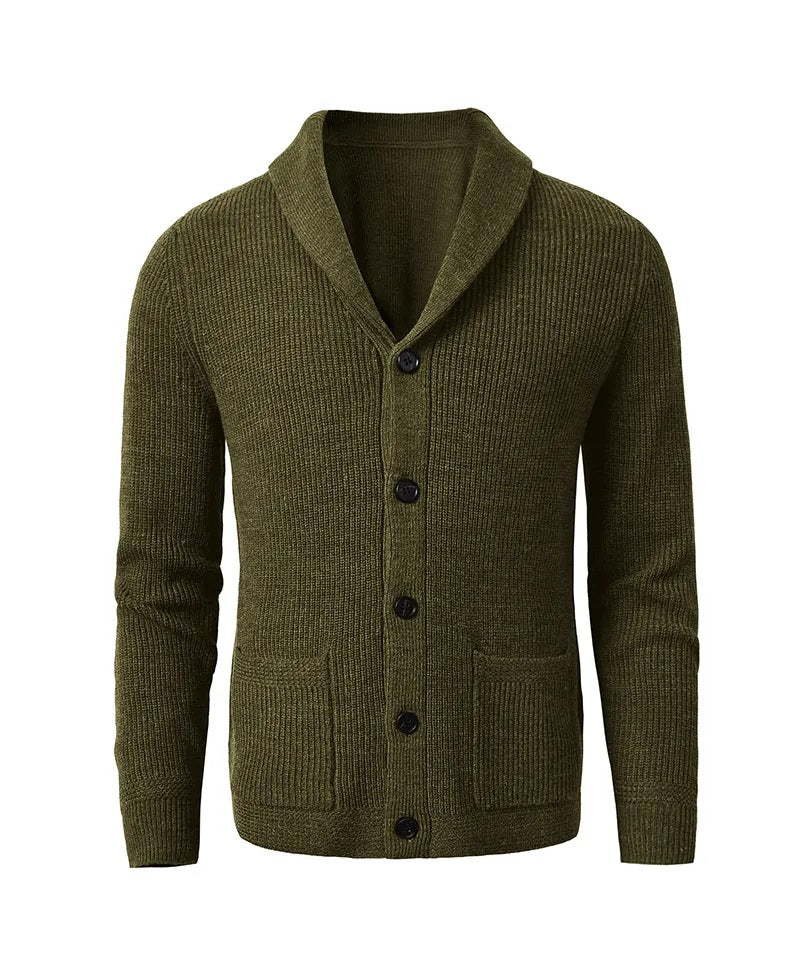 Rens Strickjacke aus Merinowolle | Geknoteter Cardigan