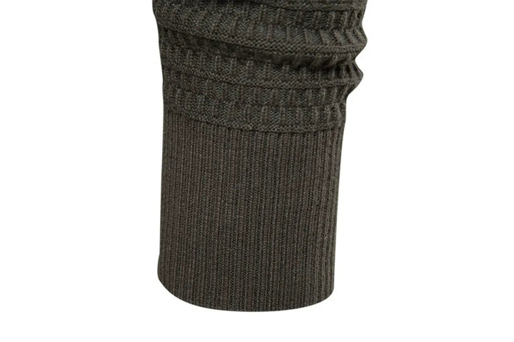 Strickjacke mit Knöpfen | Warme Winterweste aus 100 % Baumwolle