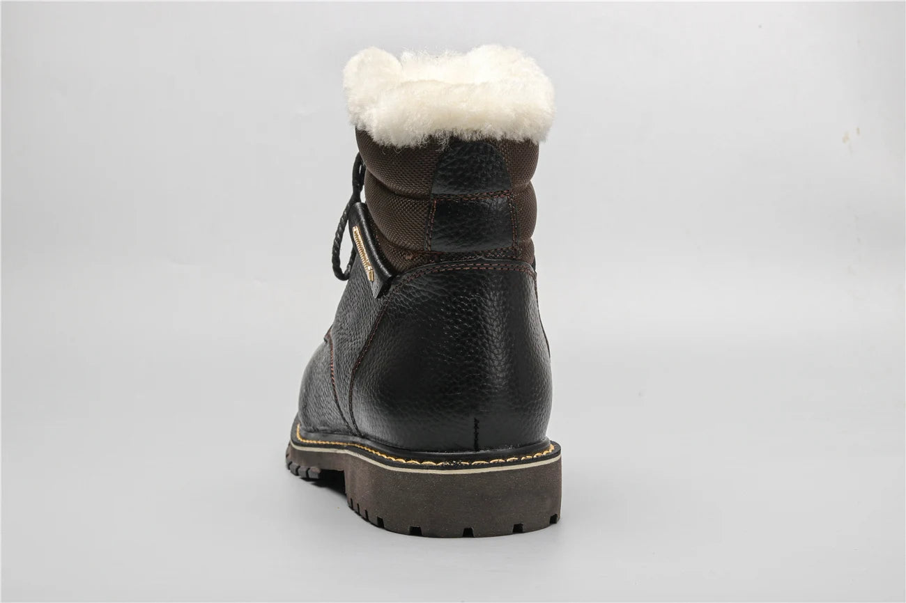 Winterstiefel aus Leder | Mit herrlich warmem Wollfutter