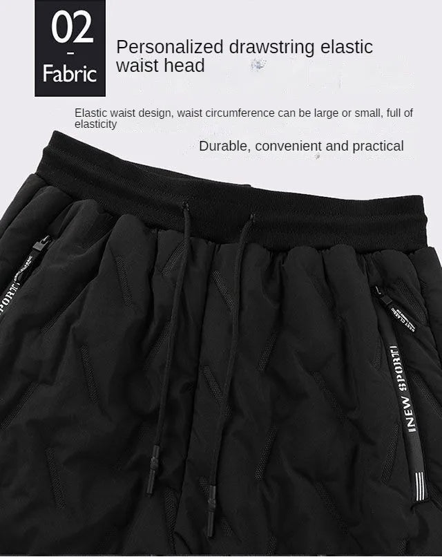 Jasper Plus Size Winter Flex Sweatpants | Fleece Sweatpants