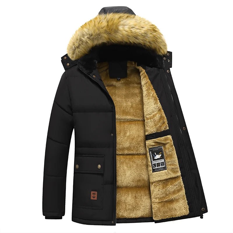 Hugo Titan Parka | Wintermantel mit Kapuze