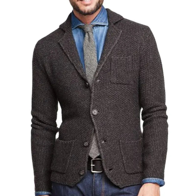 Pullovermantel | Lässiger Strick-Cardigan