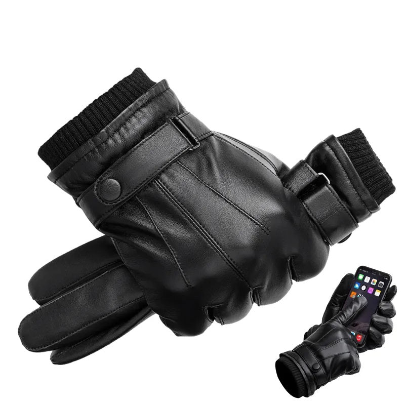 Leather gloves | 100% touchscreen-safe!