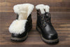 Winterstiefel aus Leder | Mit herrlich warmem Wollfutter