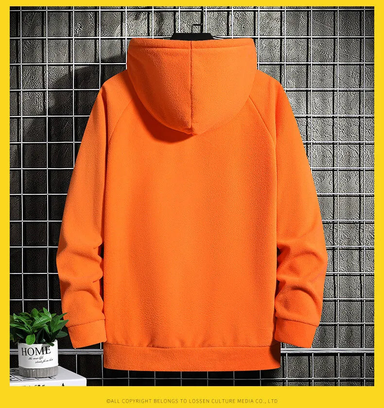 Straßen Hoodie | Übergroßer warmer Kapuzenpullover