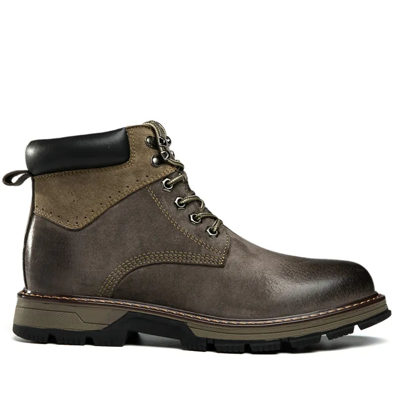 Leder-Winterschuhe | Echte Winter wärmer