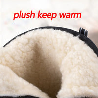 Halbhohe Schneestiefel | Warme Winterstiefel