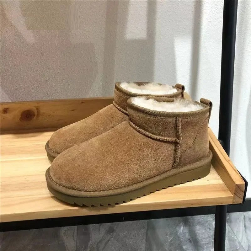 Schafstiefel | Tief geschnittene Winter wärmer