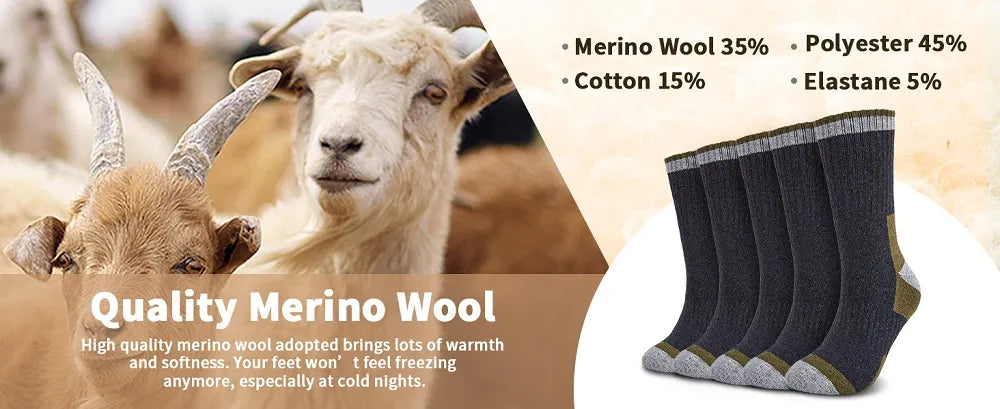 WinterSnug Socken | Bequeme Socken aus Merinowolle