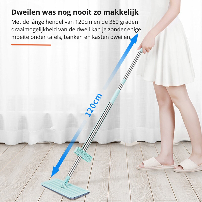 EasyMop | Sparen Sie Zeit und Mühe mit der praktischen Squeeze-Reinigungsfunktion