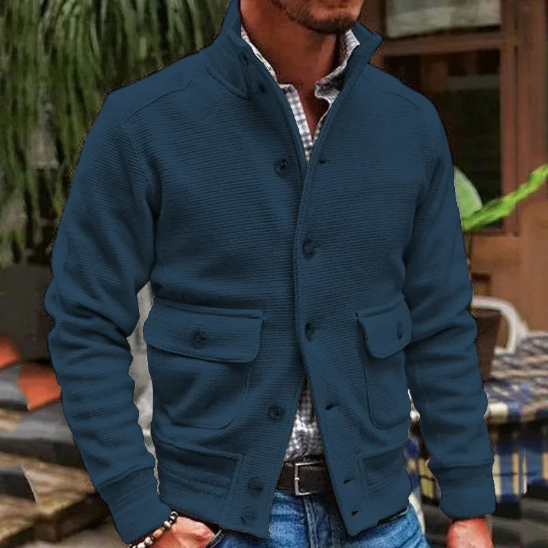 Sander Weste | Trendiger Cardigan mit praktischen Taschen