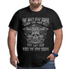 Niek Füll Trottel Motorrad-Top | Plus Größe Vintage-T-Shirt
