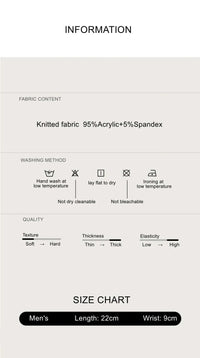 dicke Outdoor-Handschuhe | Gestrickte Touchscreen-Handschuhe