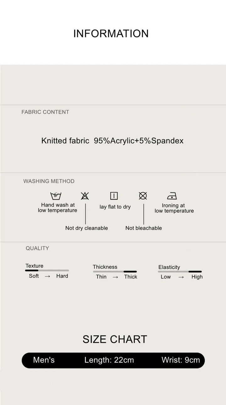 dicke Outdoor-Handschuhe | Gestrickte Touchscreen-Handschuhe