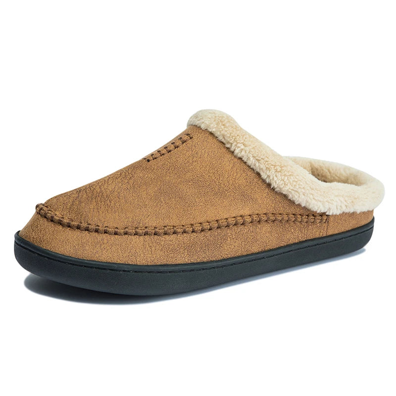 Wildleder-Slipper | Ultra bequeme Hausschuhe