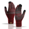 dicke Outdoor-Handschuhe | Gestrickte Touchscreen-Handschuhe