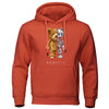 Robo Bear Kapuzenpullover | Teddy Tech-Sweatshirt