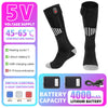 Schneewärme Socken | Wiederaufladbare Thermo-Socken