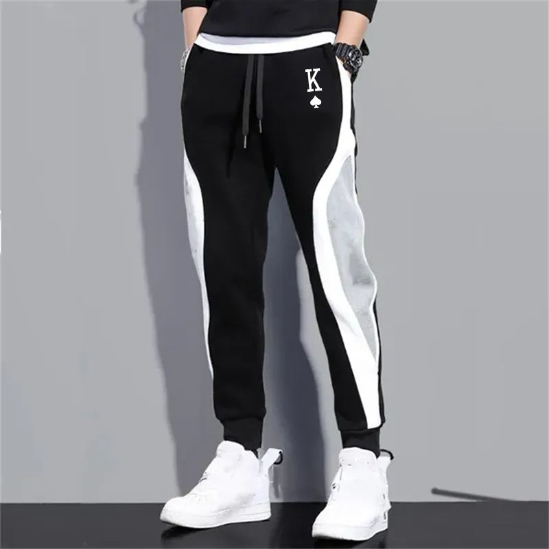 Spaten K Vibes Jogginghose | Urban Match schwarz-graue Hose