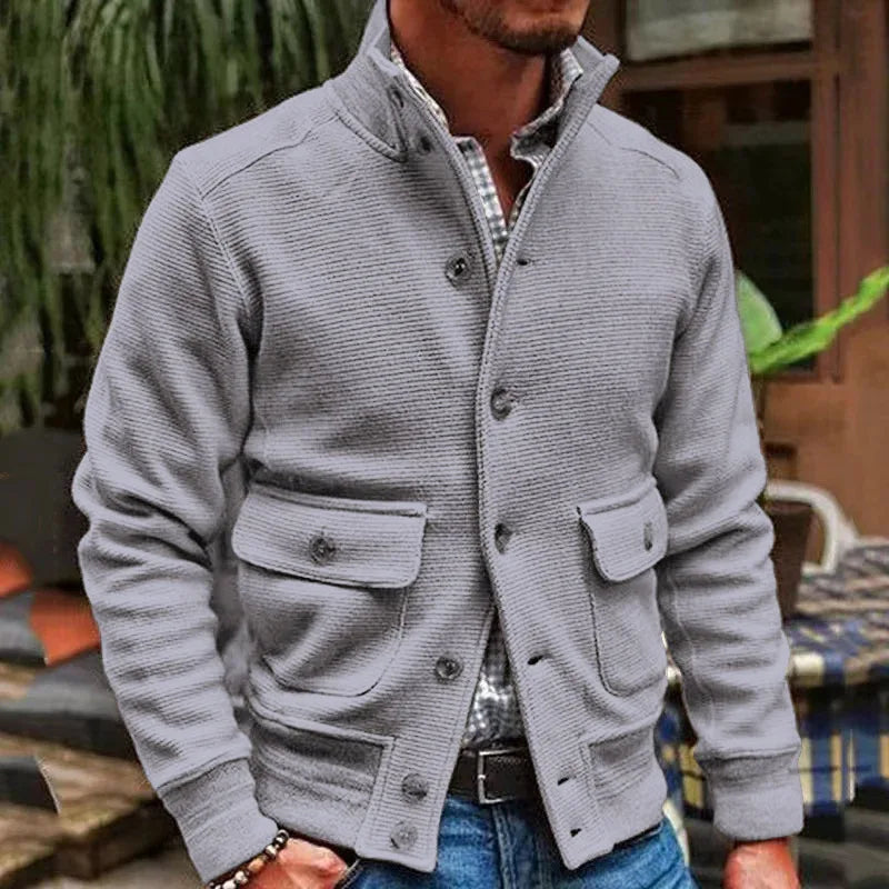 Sander Weste | Trendiger Cardigan mit praktischen Taschen