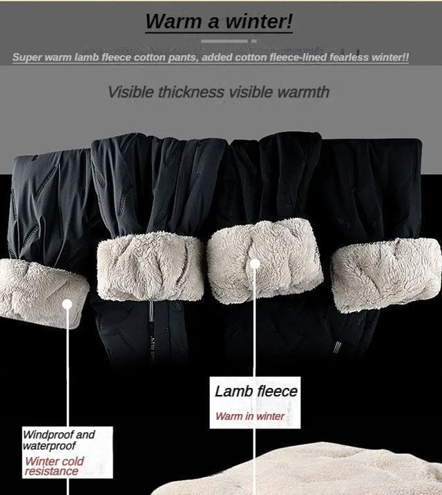 Jasper Plus Size Winter Flex Sweatpants | Fleece Sweatpants