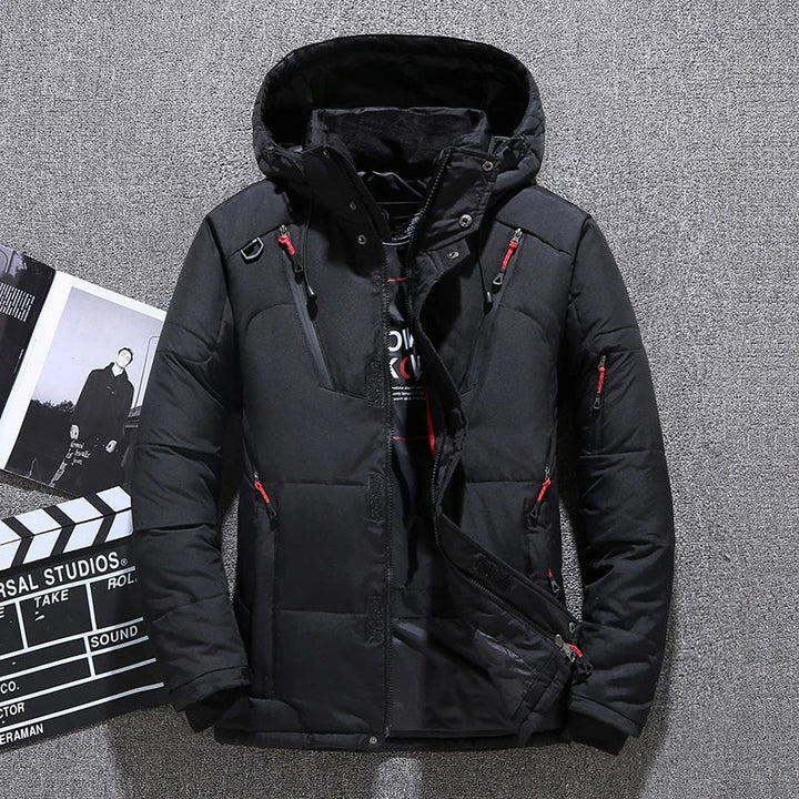 Thermo-Skijacke | Warme, winddichte Wintersportjacke