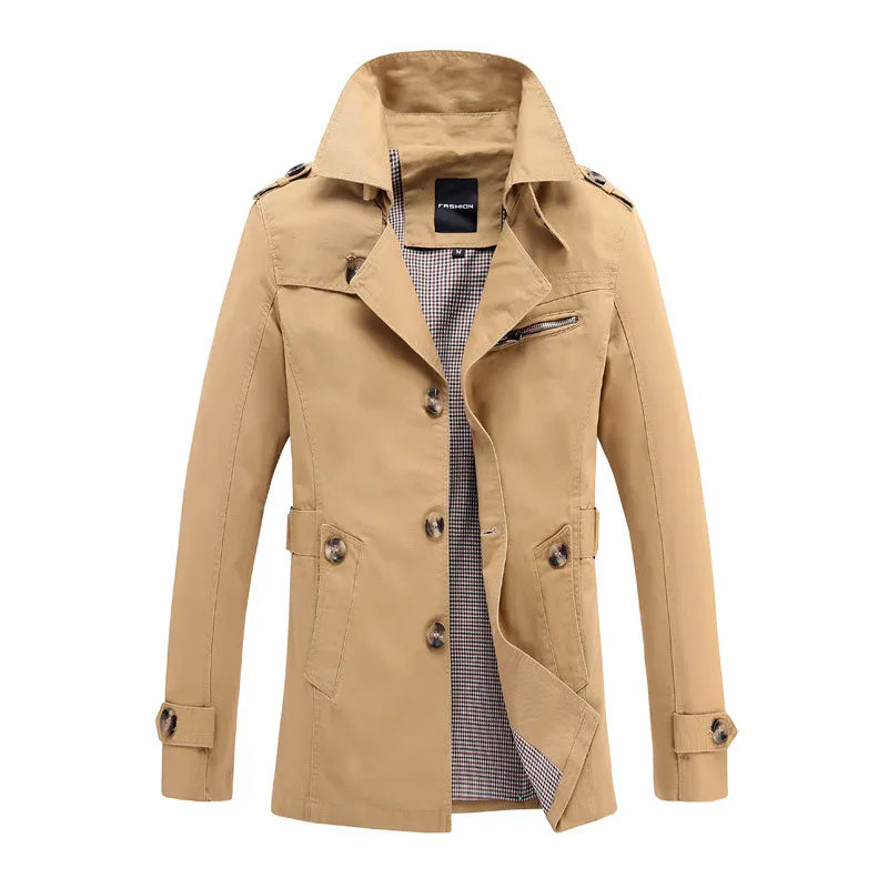 Winter-Trenchcoat | Trendiger warmer Wintermantel