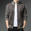 StripeZip Weste | Trendiger gestreifter Winter-Cardigan