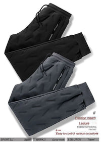 Jasper Plus Size Winter Flex Sweatpants | Fleece Sweatpants