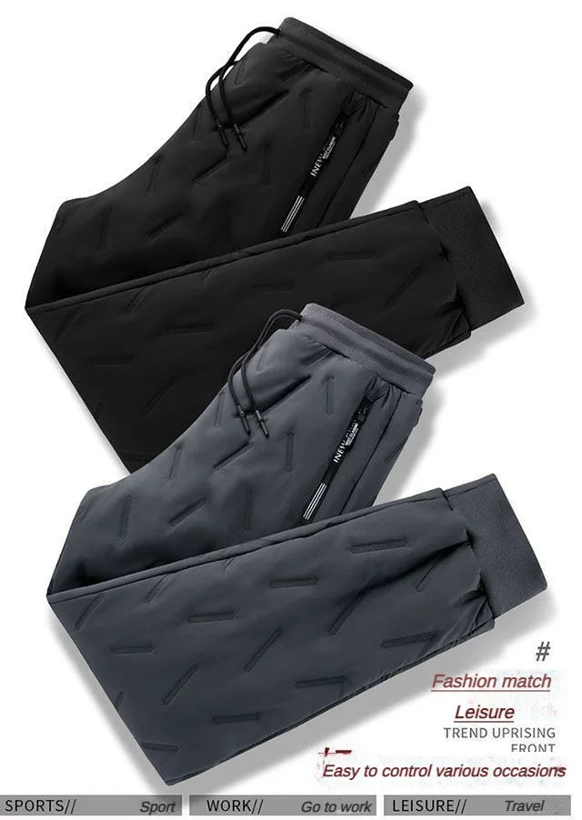 Jasper Plus Size Winter Flex Sweatpants | Fleece Sweatpants