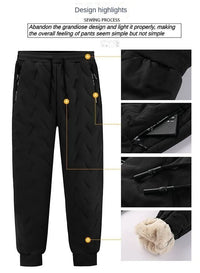 Jasper Plus Size Winter Flex Sweatpants | Fleece Sweatpants