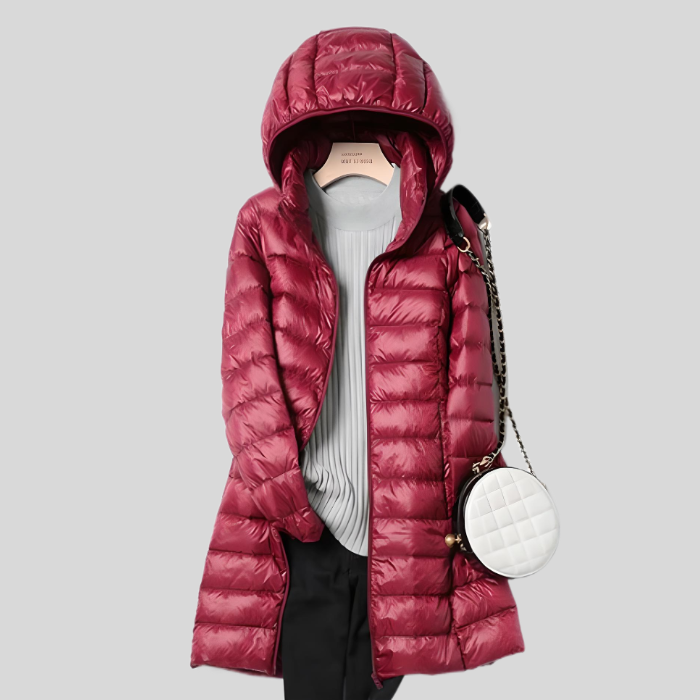 Gigi - Puffy Winterjacke mit Reißverschluss und Seitentaschen