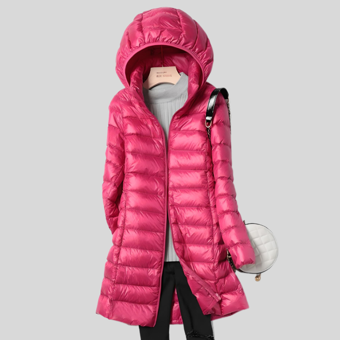 Gigi - Puffy Winterjacke mit Reißverschluss und Seitentaschen