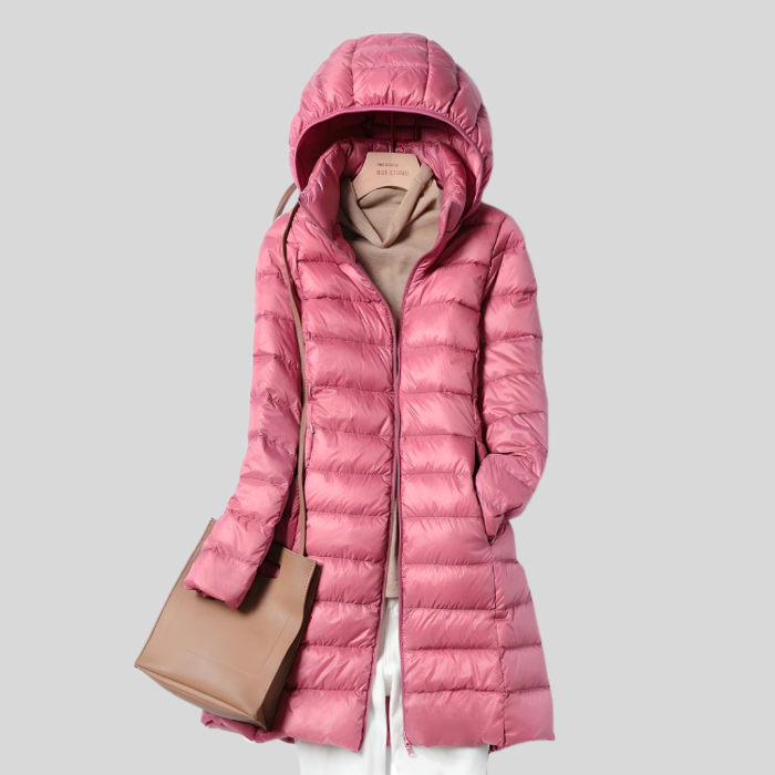 Gigi - Puffy Winterjacke mit Reißverschluss und Seitentaschen