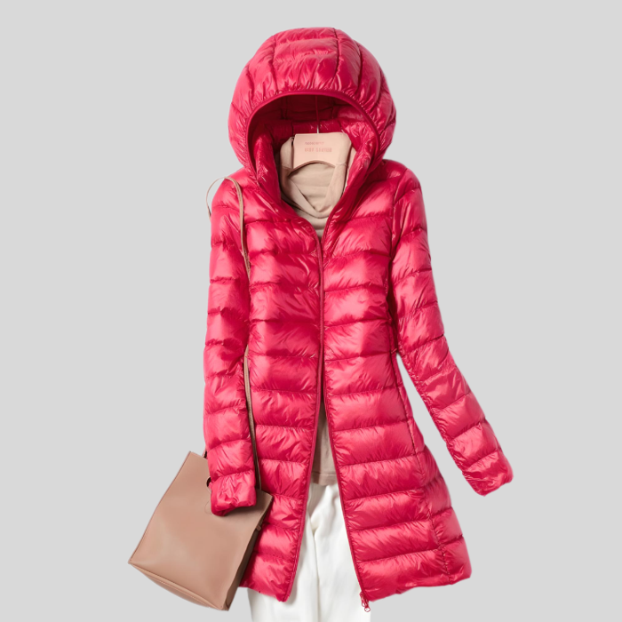 Gigi - Puffy Winterjacke mit Reißverschluss und Seitentaschen