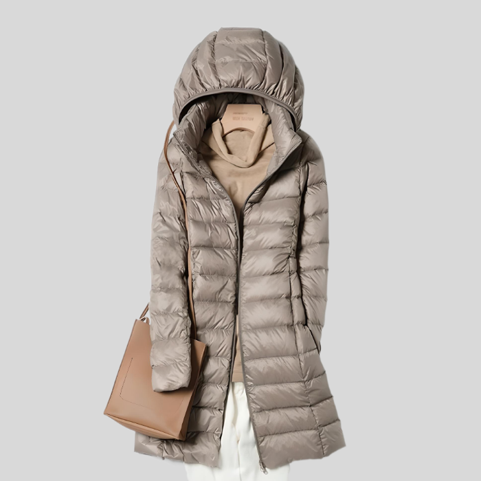 Gigi - Puffy Winterjacke mit Reißverschluss und Seitentaschen