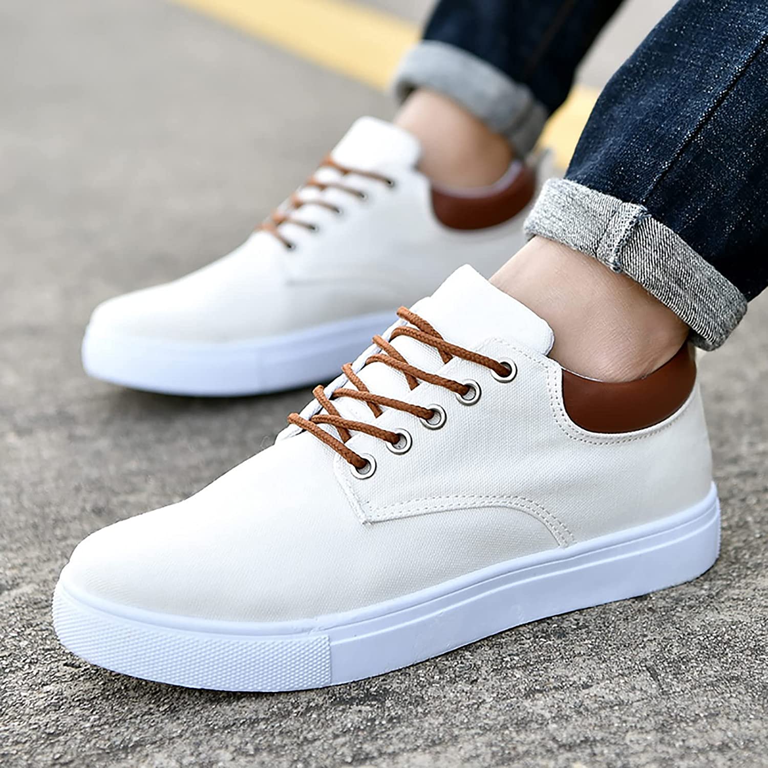 David Sneakers | Coole Herren-Sneaker mit weißer Sohle