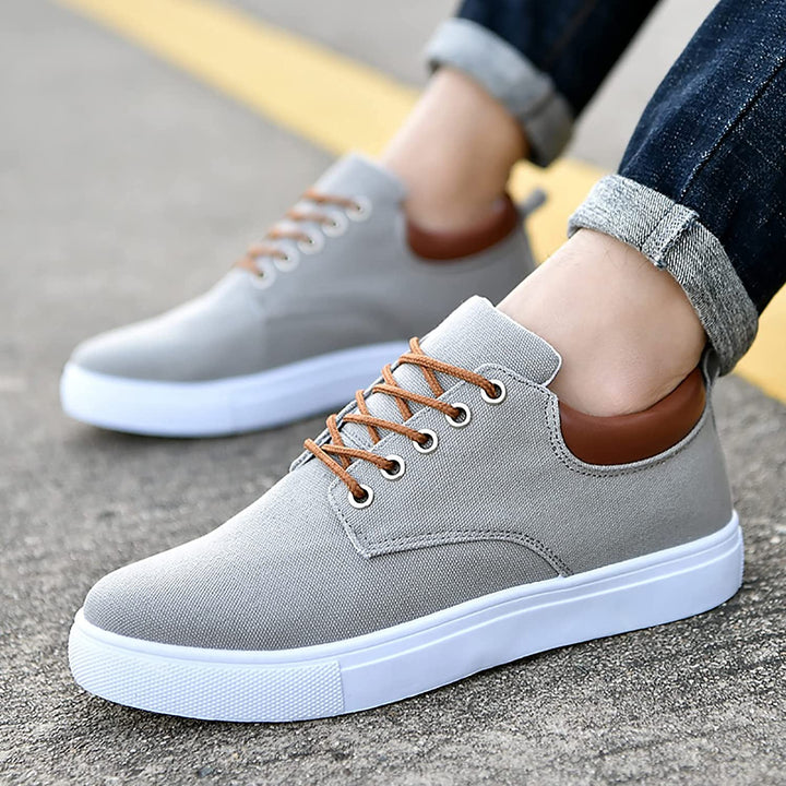 David Sneakers | Coole Herren-Sneaker mit weißer Sohle