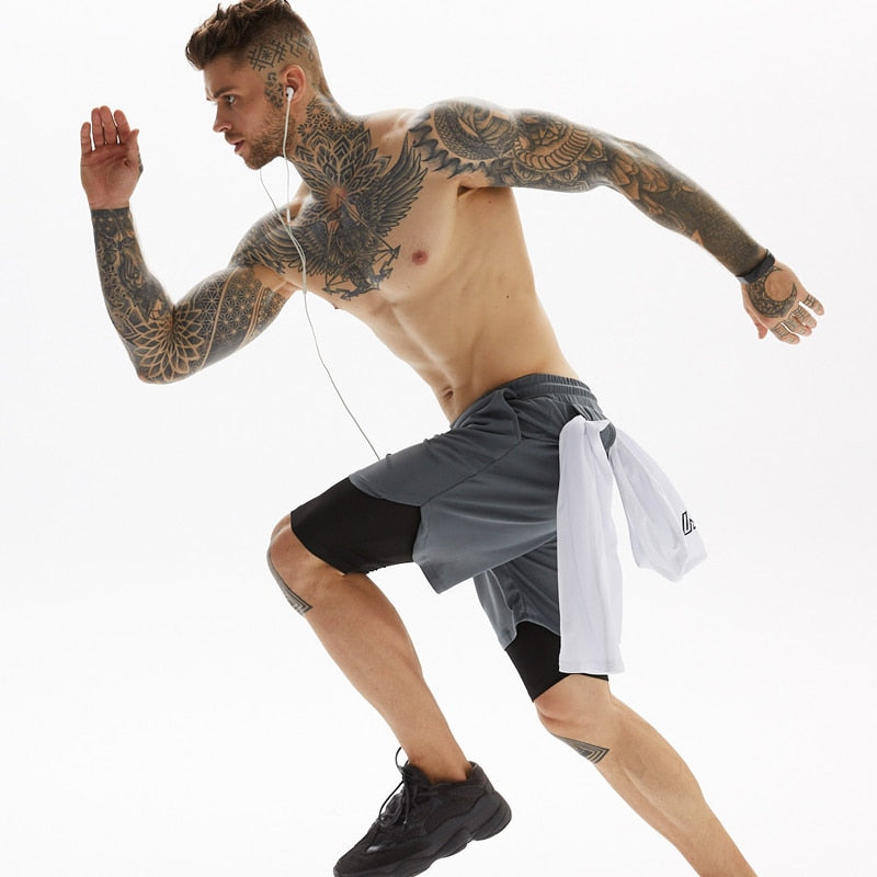 X-Fit Laufshorts | inkl. Handytasche und Hemdfac