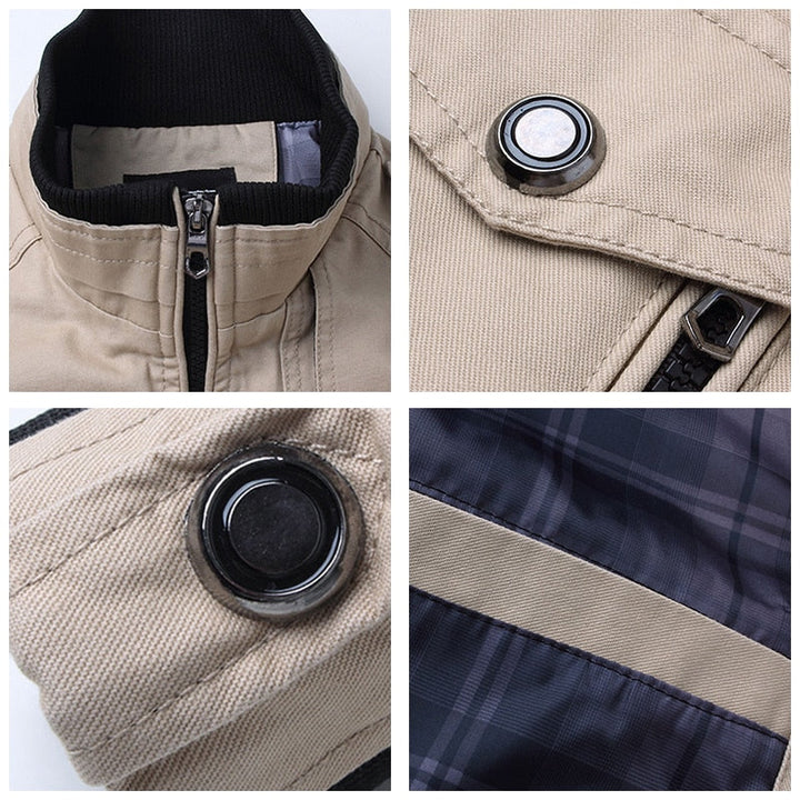 Army Winterjacke | Eine winddichte Herrenjacke