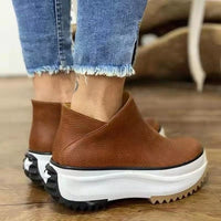 EviesSneaks I Leder Turnschuhe mit orthopädischer Sohle Für Frauen