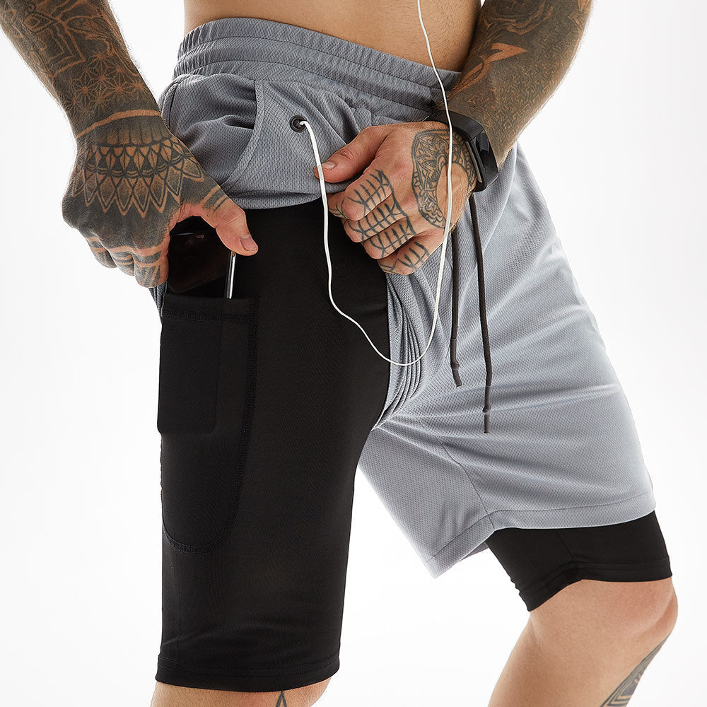 X-Fit Laufshorts | inkl. Handytasche und Hemdfac