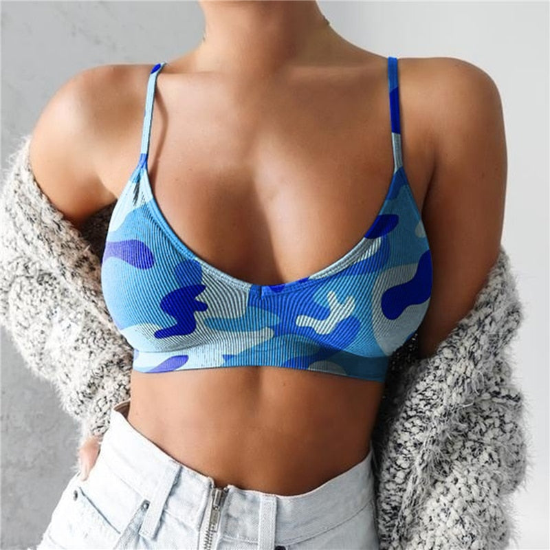 Coco Camouflage Crop Top | Ein cooles und sommerliches Damenoberteil