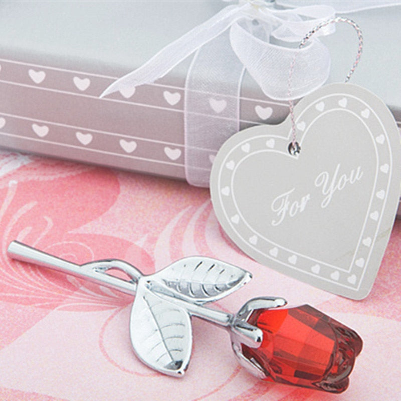 Valentinstagsgeschenk für Sie | Glasrose mit schöner Box