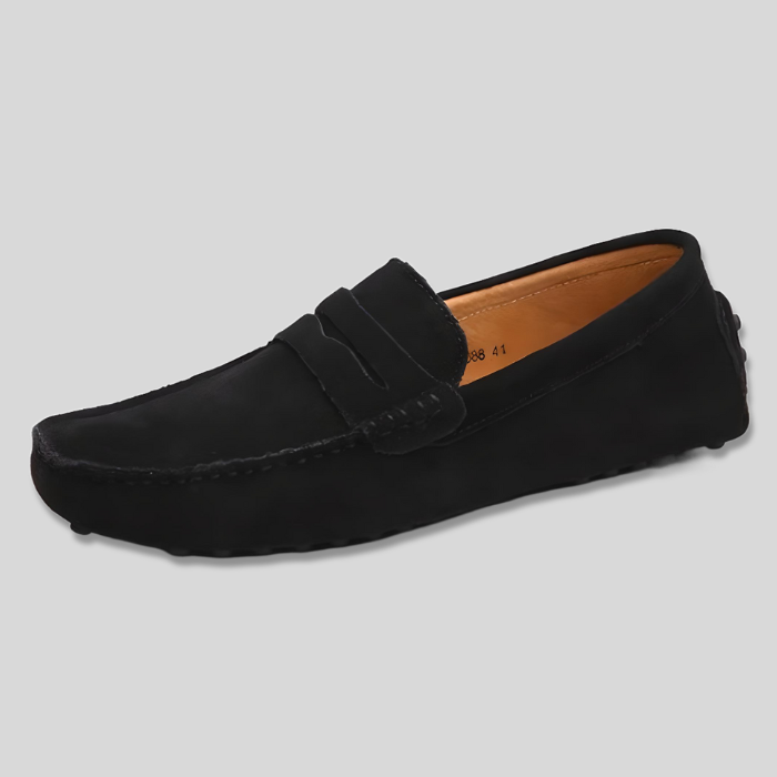 Hayley - Einfache Slip on Schuhe aus Wildleder